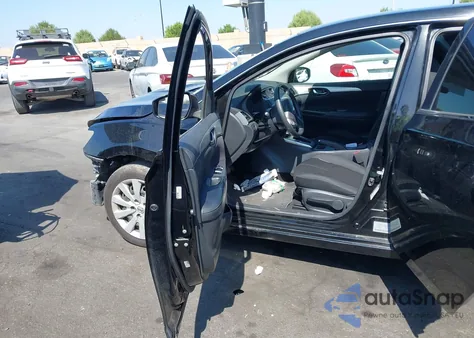 2017 Nissan Sentra S из США, поврежденный, VIN 3N1AB7AP4HY376563